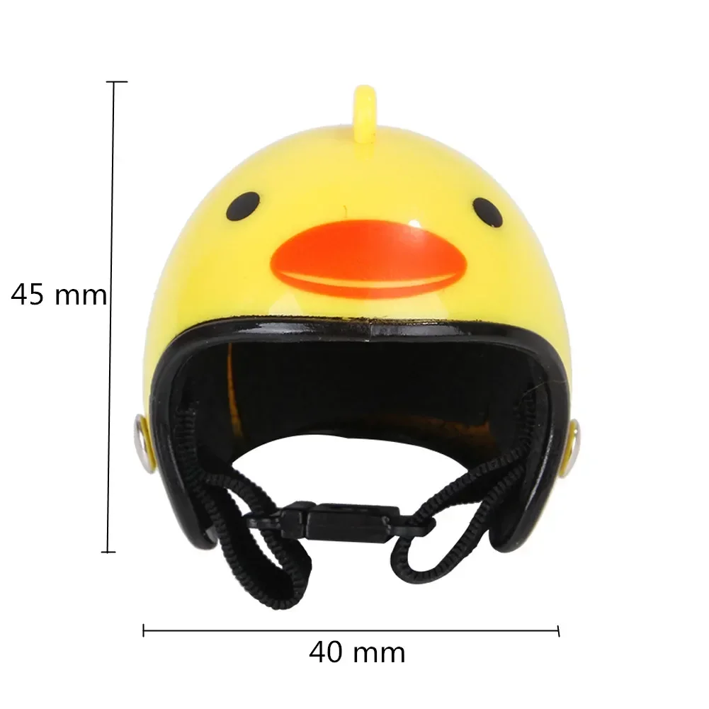 Capacete de Plástico para Pássaros 4x4,5 cm com Elástico Ajustável - Imagem 2