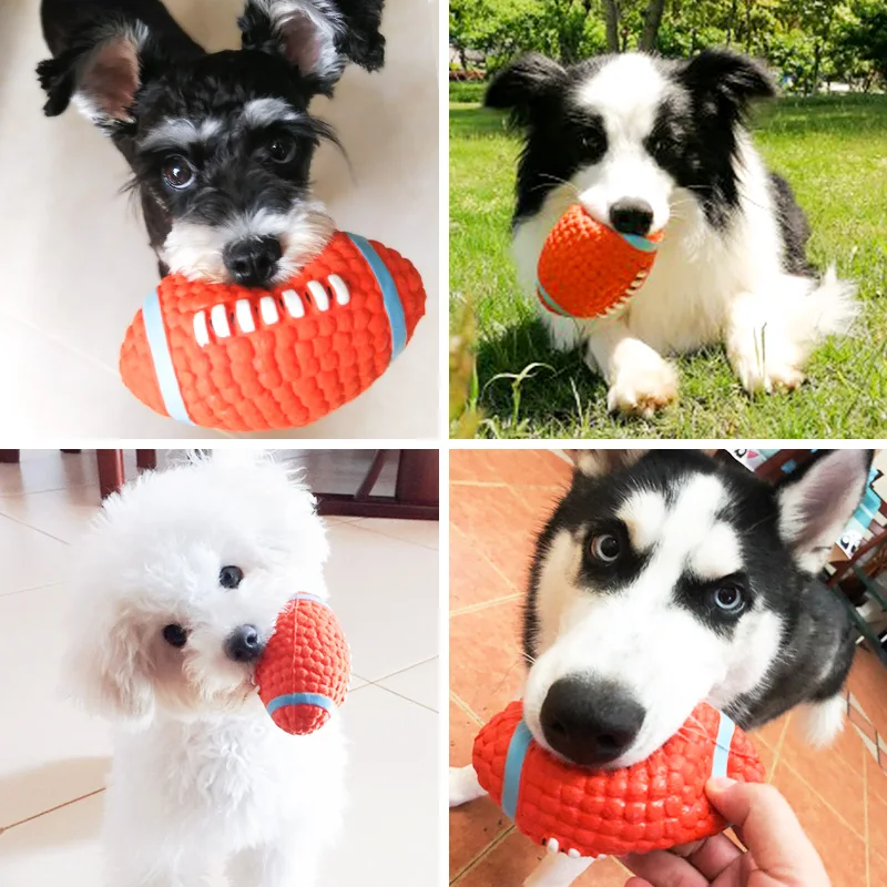 Bola de Látex para Cães e Gatos com Som para Interação - Imagem 6