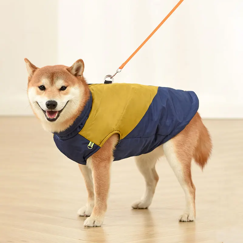 Jaqueta para Cães Impermeável com Zíper e Anel D-Ring - Imagem 4