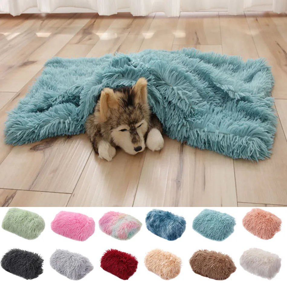 tapete de cama para cães e gatos lavável