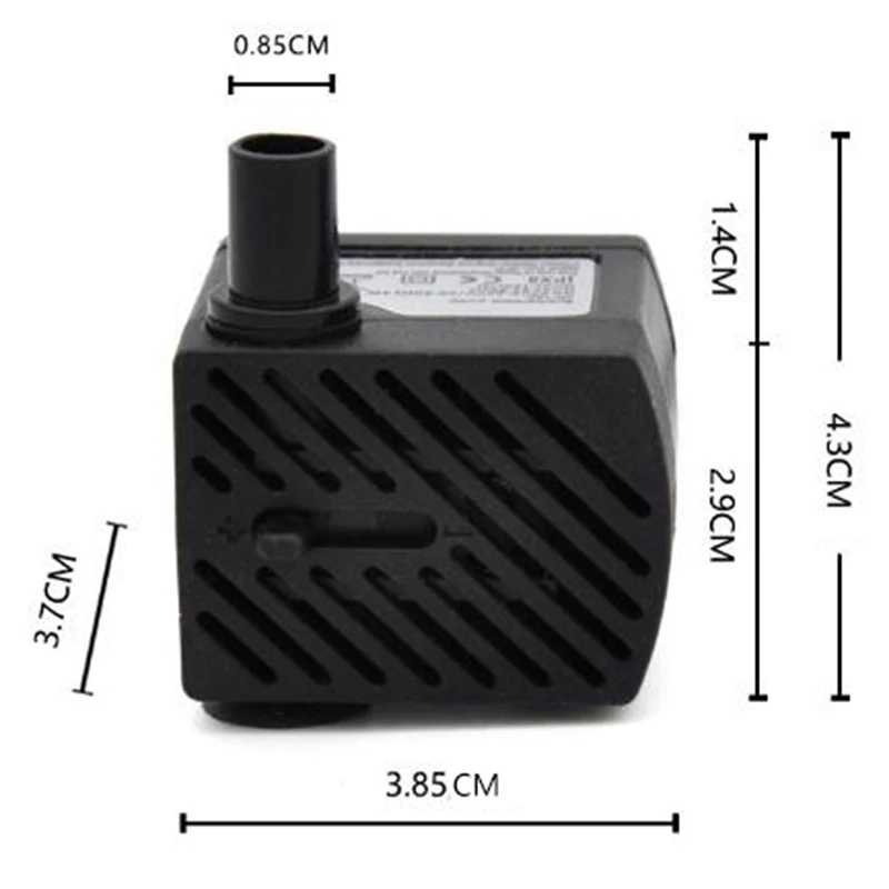 Bomba Submersível para Aquário 3W 180 L/H com LED - Image 6