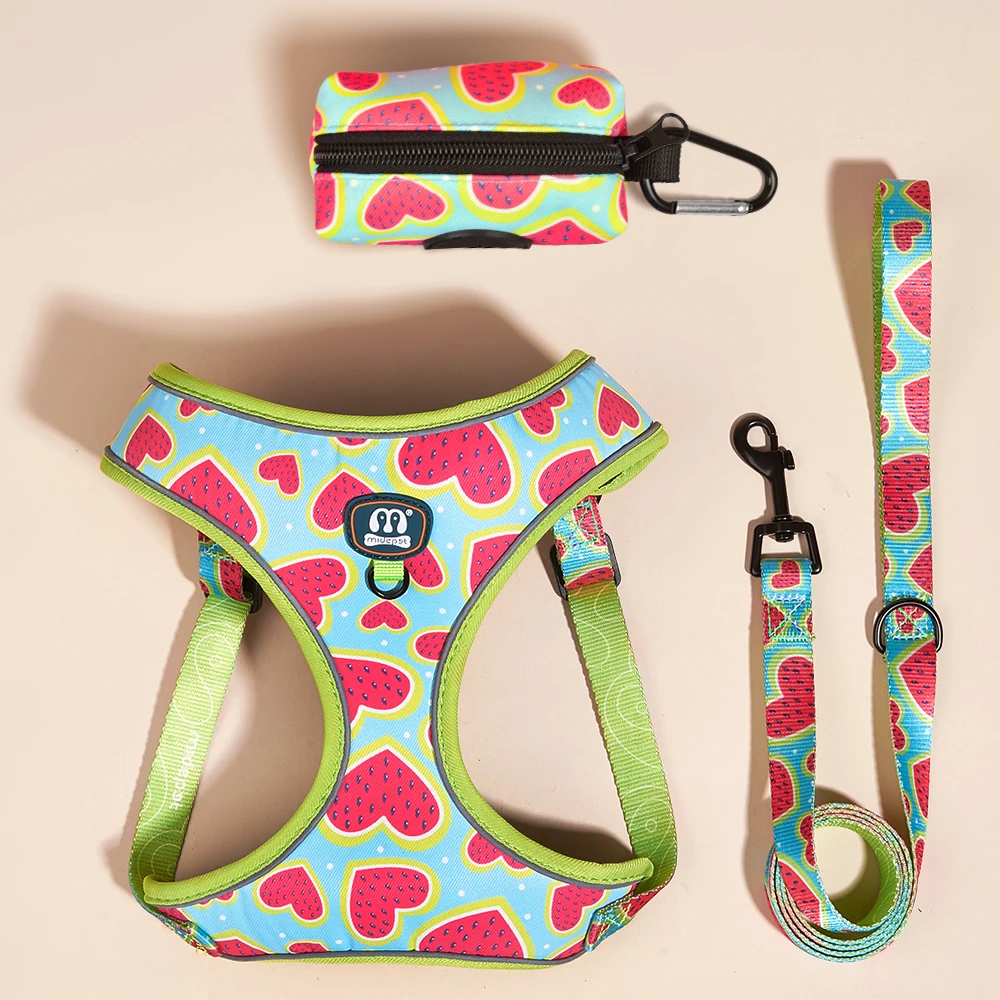 Arnês para Cães com Suporte para Saco Coletor para Passeio - Imagem 3