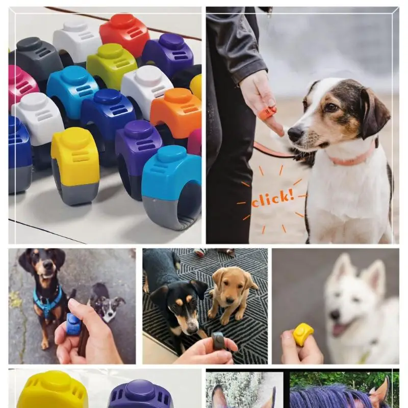 Clicker para Adestramento de Cães e Gatos com Som Claro - Image 3