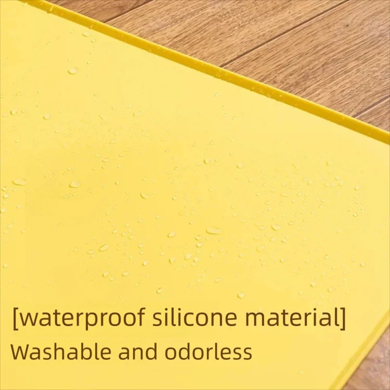 Tapete de Alimentação para Cães e Gatos de Silicone 48x30 cm Antiderrapante - Image 5