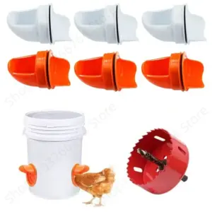 alimentador de aves por gravidade à prova de chuva
