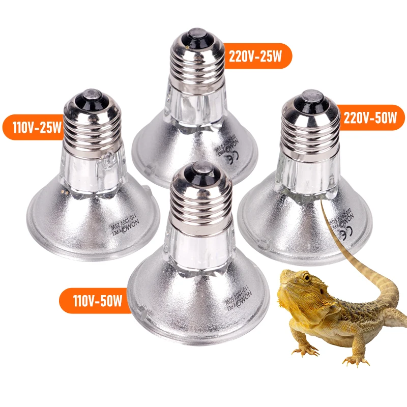 Lâmpada UVA UVB para Répteis 25W 50W 110V 240V - Imagem 3