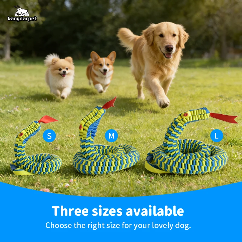 Brinquedo de Corda para Cães em Formato de Cobra, Durável para Mastigar - Imagem 5