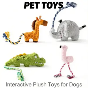 brinquedo de pelúcia para cães com apito