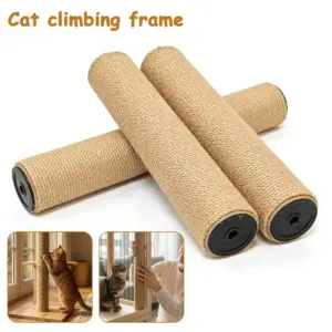 poste arranhador para gatos de sisal