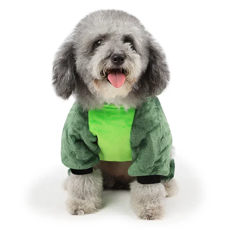Macacão para Cães e Gatos Pequenos de Inverno com Ajuste na Barriga - Image 6