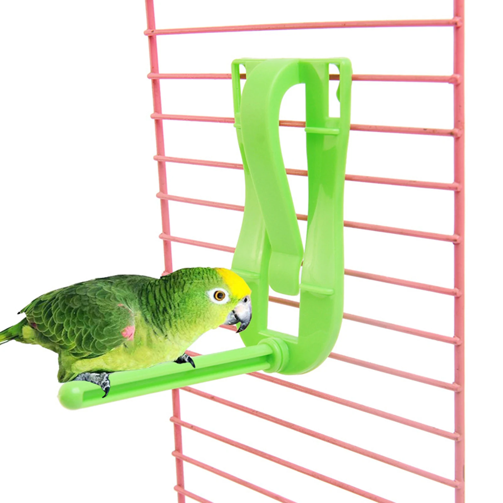 Clipe de Plástico para Pássaros para Gaiola, Encaixe na Gaiola - Imagem 5