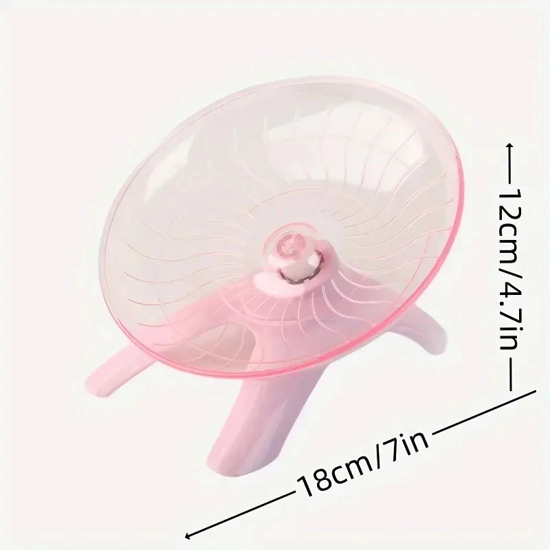 Roda de Exercício para Hamster Silenciosa para Pequenos Animais - Imagem 3