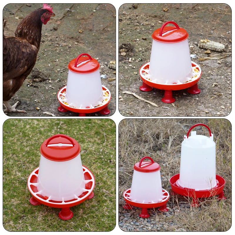 Bebedouro Automático para Aves 3 L com Pés de Apoio - Imagem 6