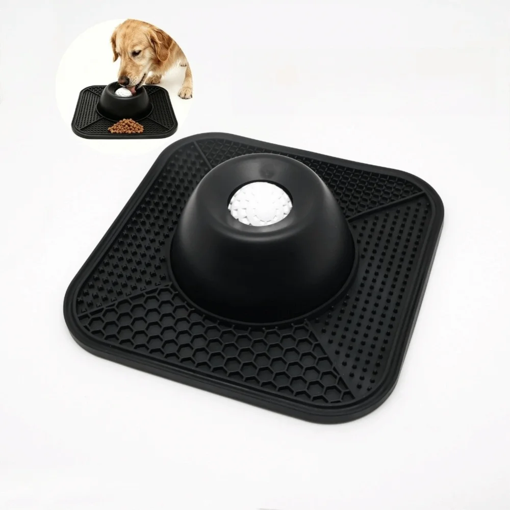 Tigela Lenta de Silicone para Cães 24,8 cm Antiderrapante - Imagem 3