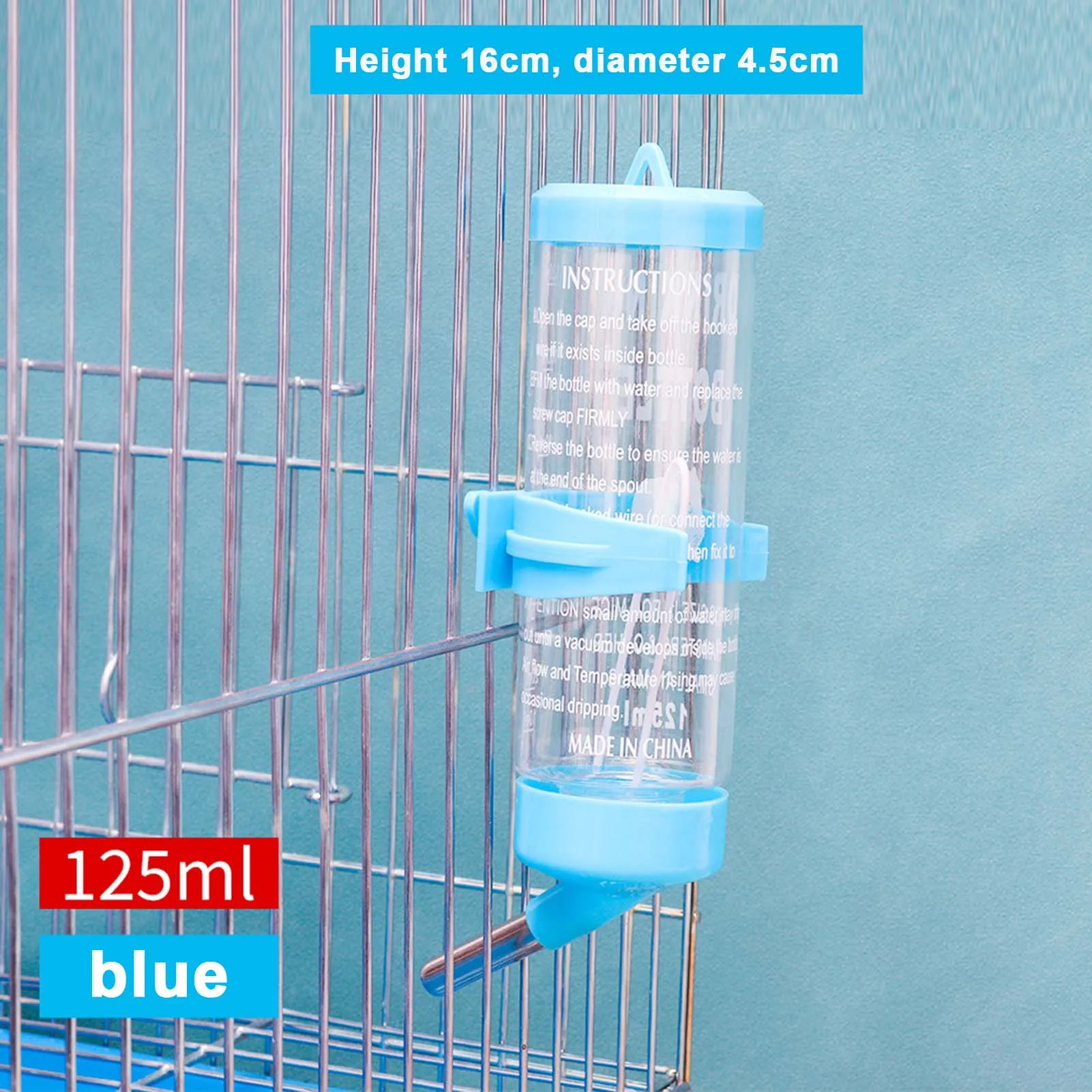 Bebedouro para Hamster à Prova de Vazamentos com Fivela Suspensa - Imagem 4