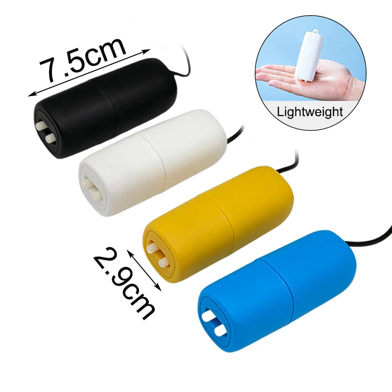 Bomba de Ar USB para Aquário 1W com Duas Saídas e Volume de Ar Ajustável - Imagem 4