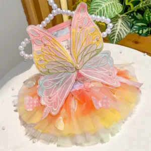 vestido de princesa para cães pequenos