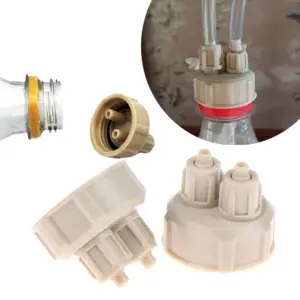 tampa para garrafa co2 aquário diy
