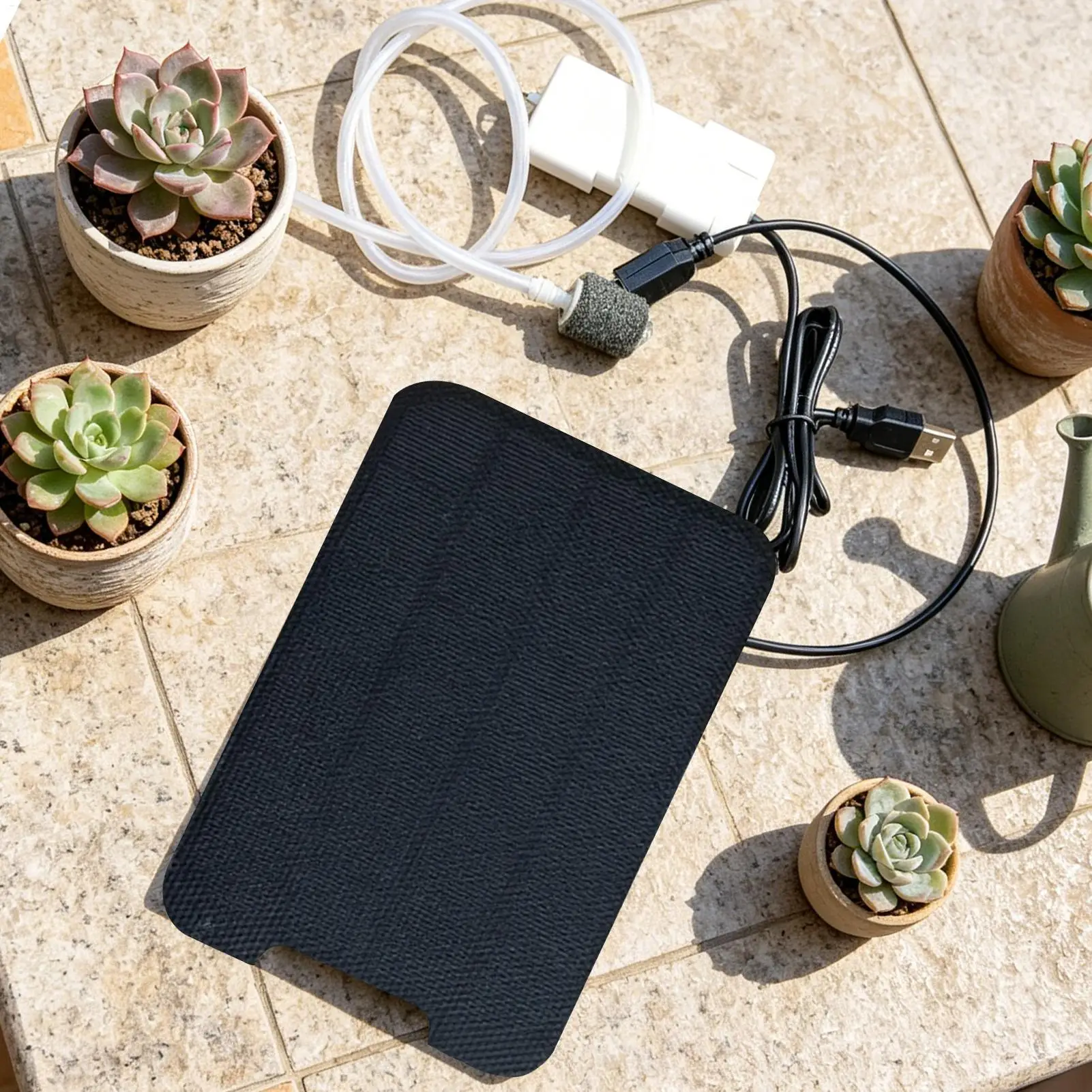 Aerador Solar para Lago Recarregável USB com Bateria de 72 Horas - Image 3