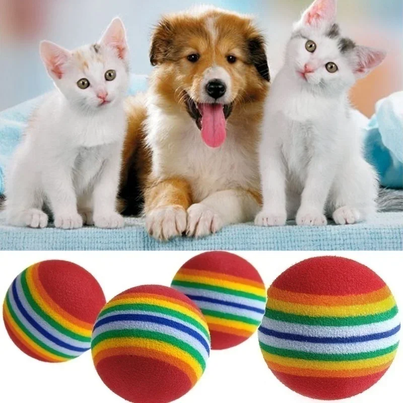 Bolas de Brinquedo para Gatos e Cães Pequenos de EVA Leves (10 peças) - Image 3
