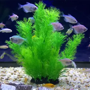 planta artificial para aquário