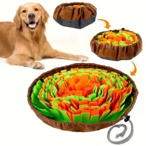 tapete de feltro lavável para cães alimentação lenta