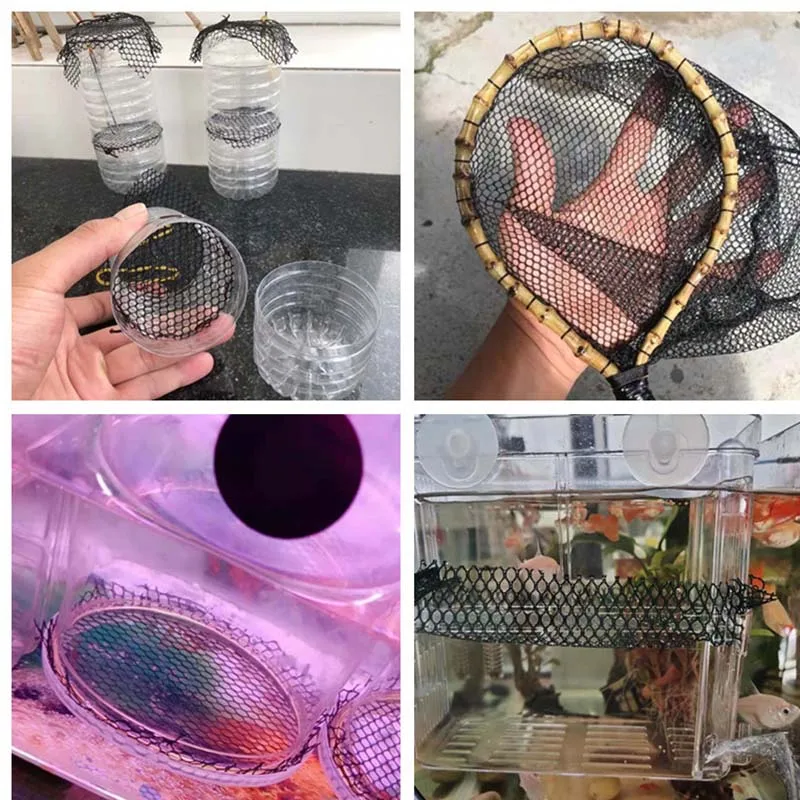 Malha de Poliéster para Gaiola de Peixe 2m Largura com Malha de 2mm - Imagem 6