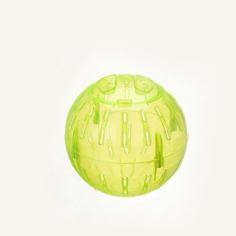 Bola de Exercício para Hamster e Roedores de Plástico 10cm Transparente - Imagem 4