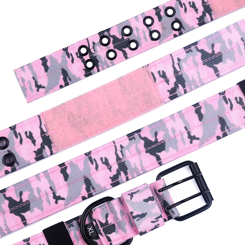 Coleira Tática para Cães de Nylon com Fivela Dupla Ajustável - Image 4