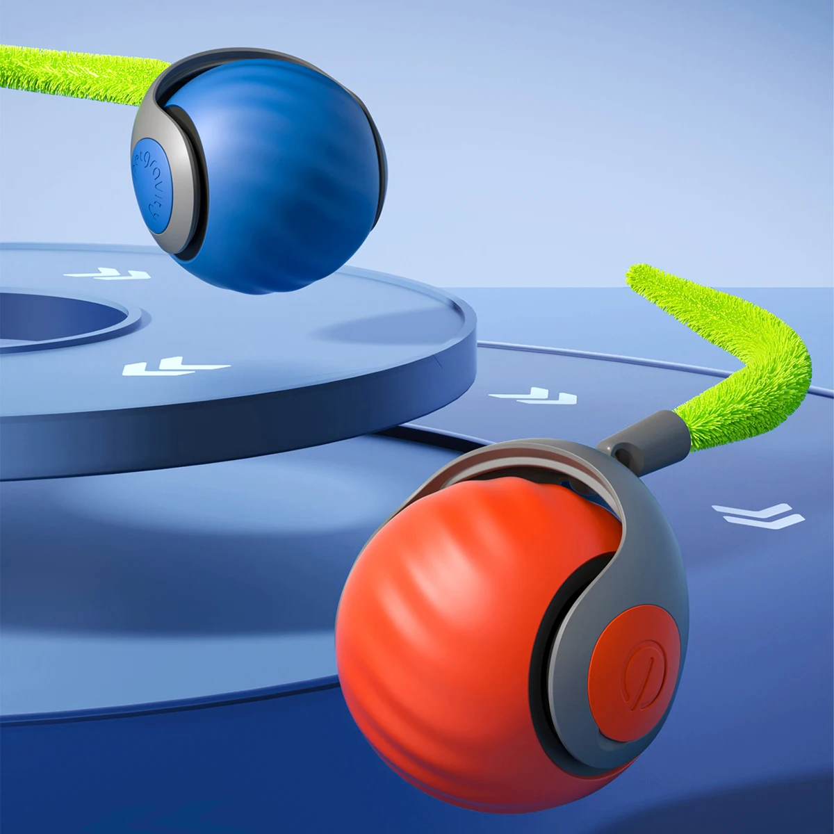 Brinquedo Bola Cauda Rápida 2.0 para Gatos com Ajuste de Duas Velocidades - Image 3