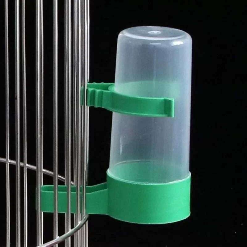 Bebedouro para Pássaros de Gaiola 140ml Plástico com Bico - Imagem 5