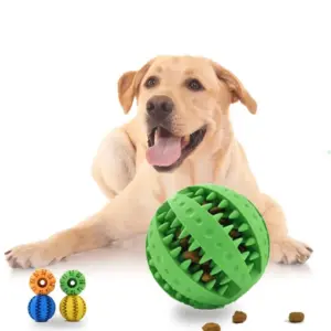 brinquedo para cães bola de borracha