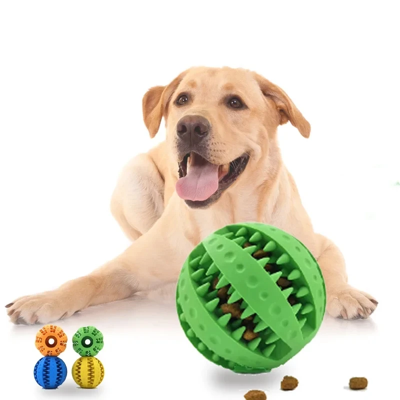 brinquedo para cães bola de borracha
