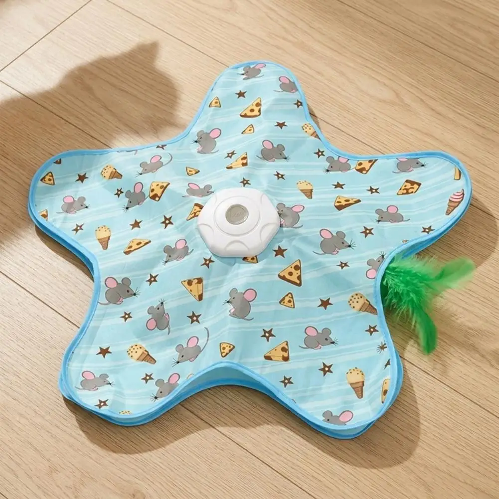 Brinquedo para Gatos USB Recarregável com Movimento e Pena - Image 3