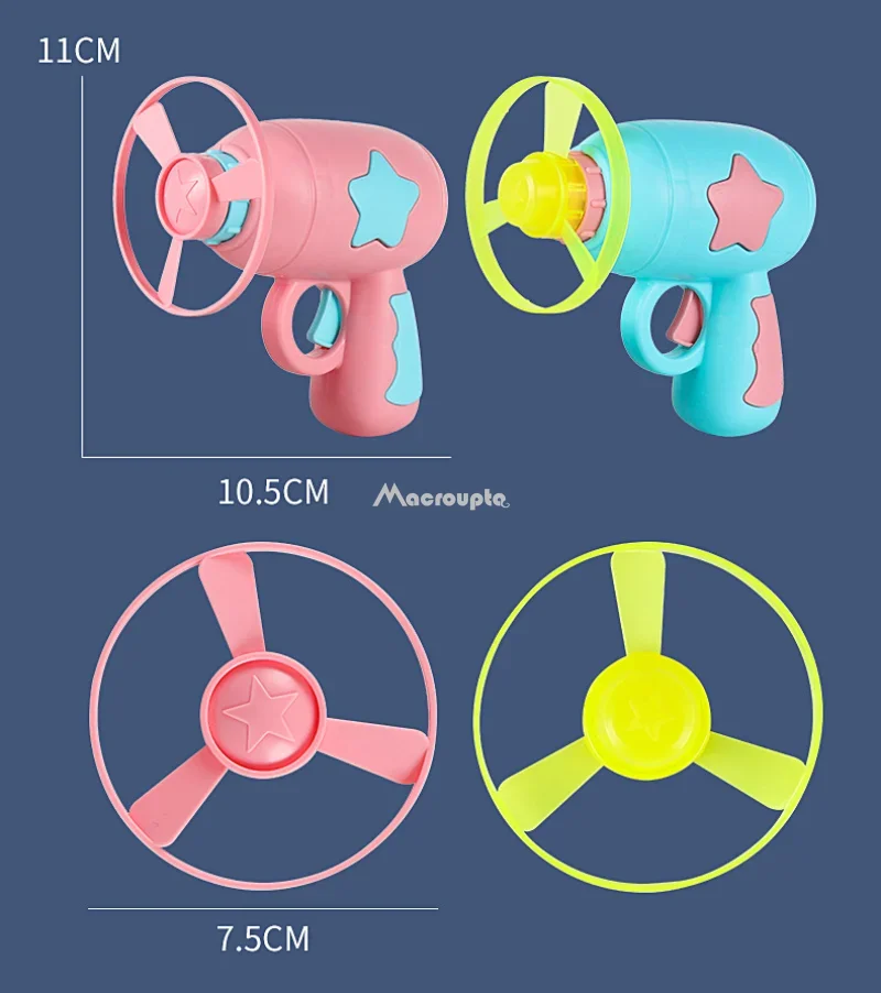 Lançador de Mini Disco Voador para Gatos de ABS com 4 Discos Inclusos - Imagem 6