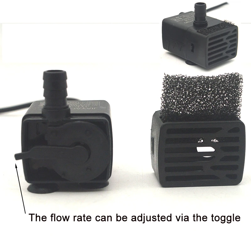 Bomba USB para Aquário 5V 5W Ajustável - Imagem 6