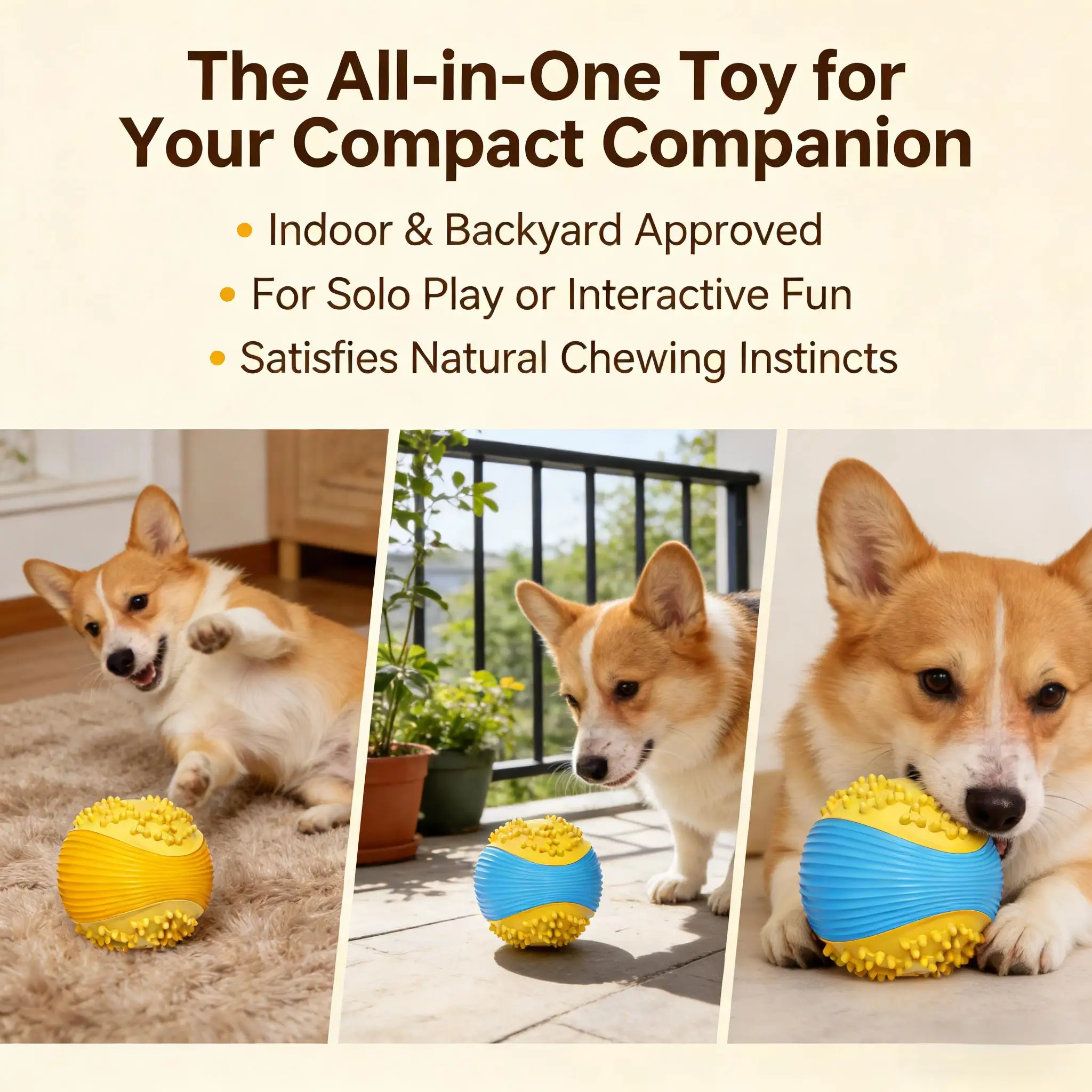 Brinquedo para Cães de TPR com Som para Mastigar - Imagem 5