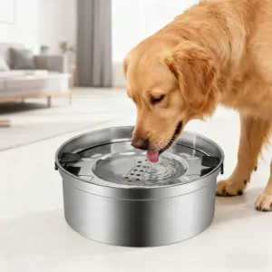 tigela de água para cães antiderramamento