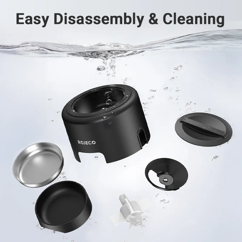 Rojeco Alimentador Automático para Pets 2L com Controle Remoto Wi-Fi - Image 6