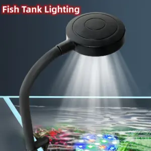 luminária LED USB para aquário