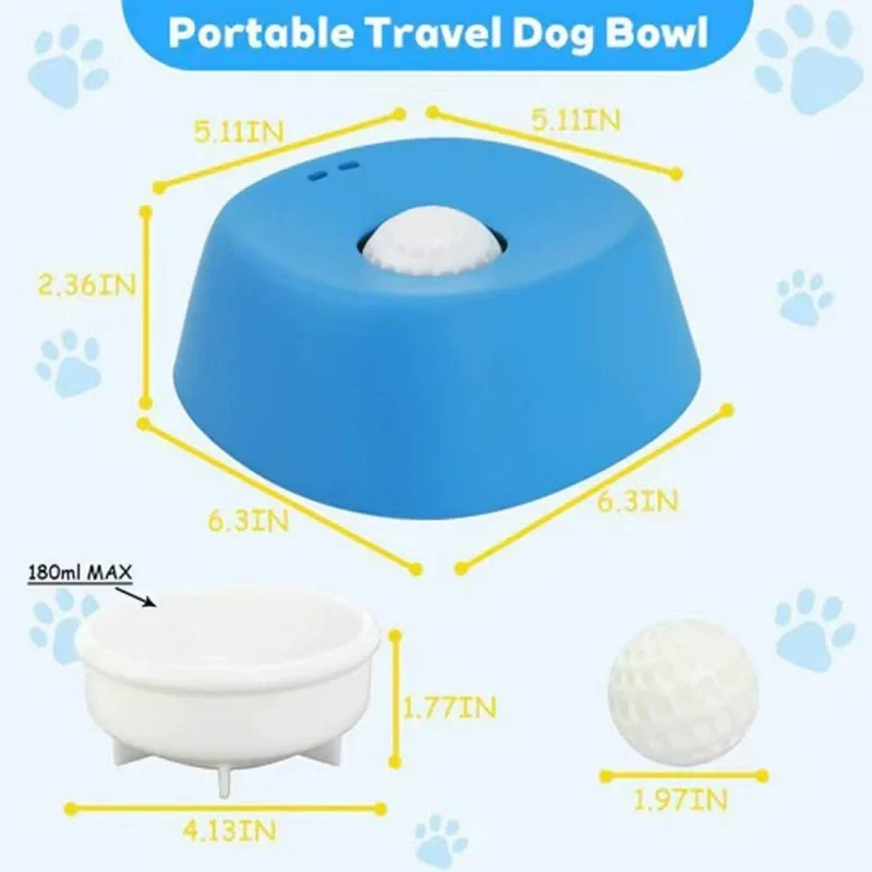 Comedouro Lento para Cães e Gatos de Silicone Lavável Antiderrapante - Image 4