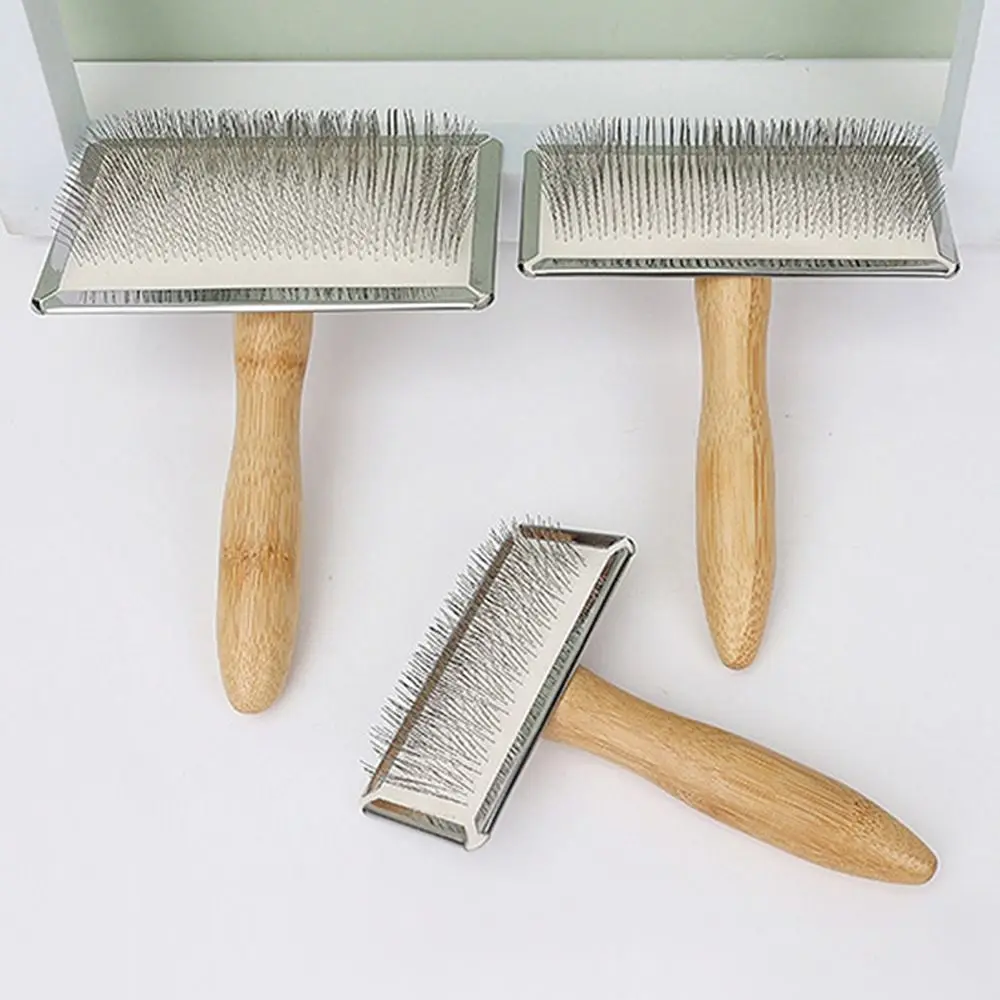 Pente Removedor de Pelos para Pets Metal com Cabo Antiderrapante - Imagem 3