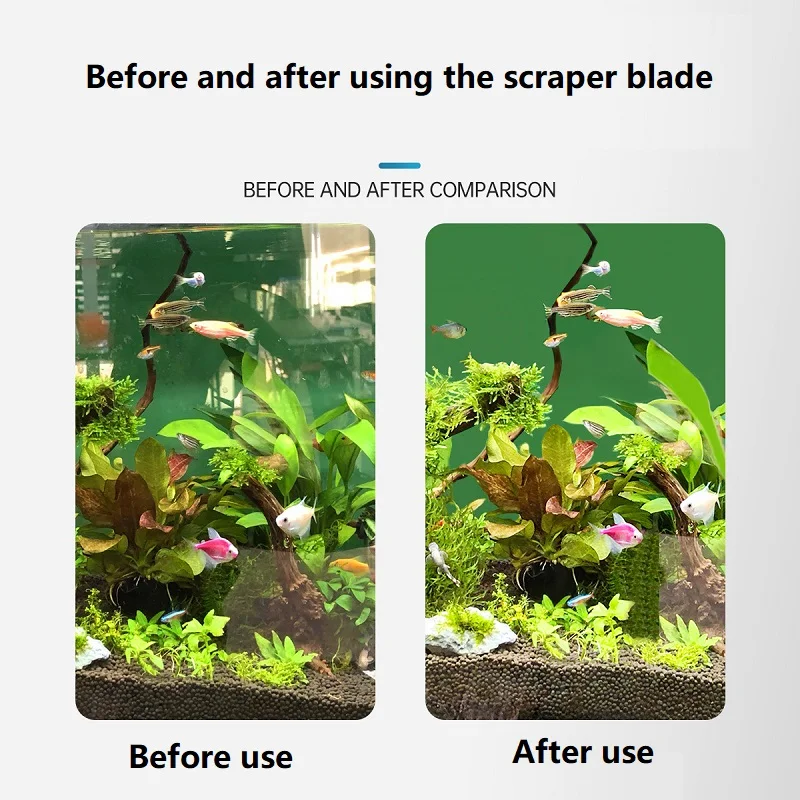 Raspador de Aquário para Remoção de Algas e Areia 33/53/73 cm - Imagem 2