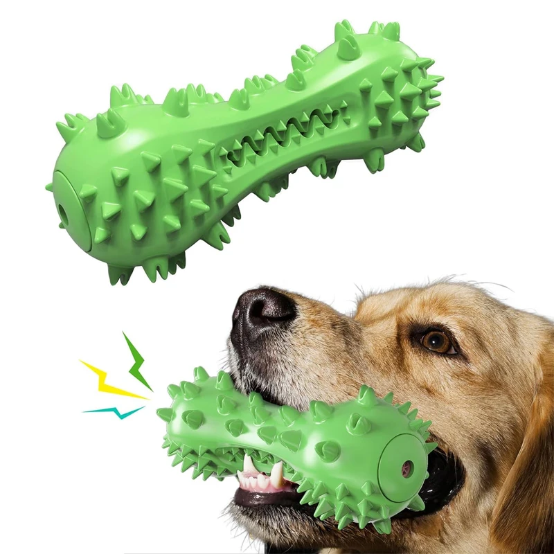 Bastão Mordedor para Cães com Escova de Dentes e Som - Imagem 5