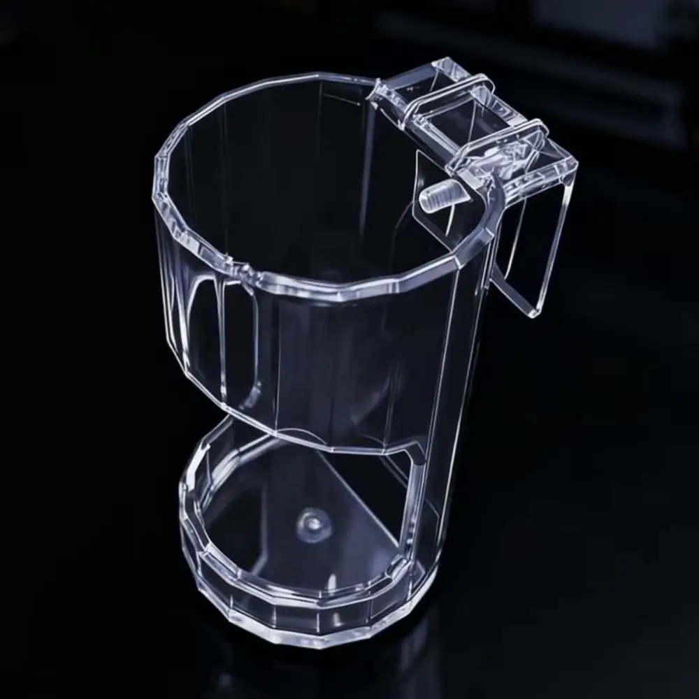 Anel Alimentador para Aquário de Acrílico Transparente com Fixação na Parede - Imagem 4