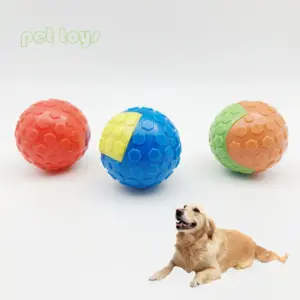 bola de borracha para cães com som