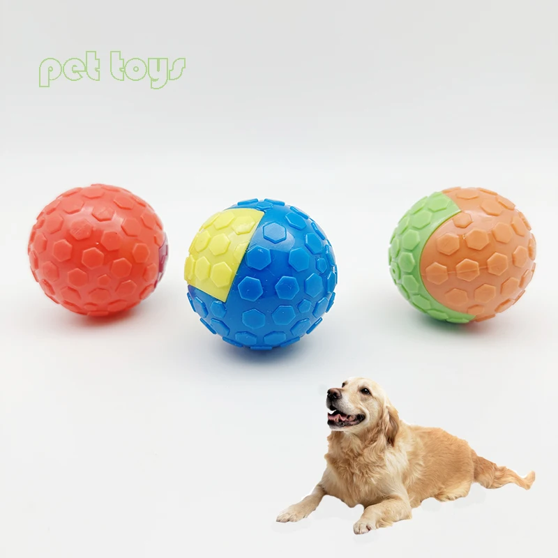 bola de borracha para cães com som