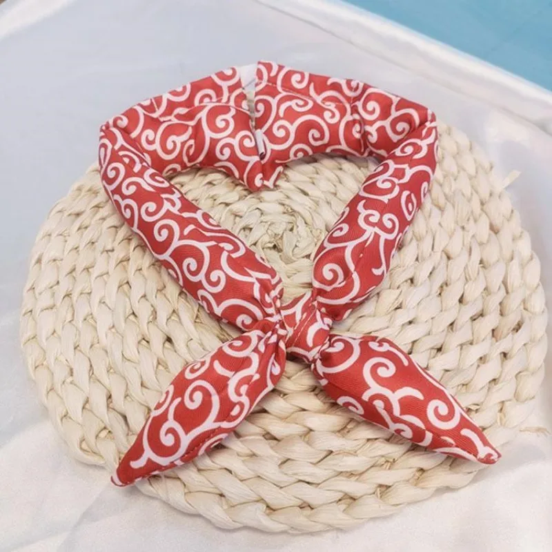 Bandana para Cães e Gatos de Algodão Ajustável para Pescoço - Image 4