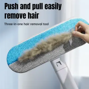 escova removedora de pelos para gatos e cães