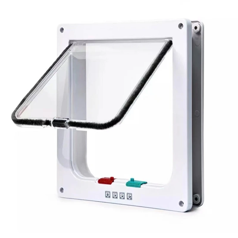 Porta Flap para Cães e Gatos de Plástico ABS com 4 Travas (4 Way Lock) - Imagem 5